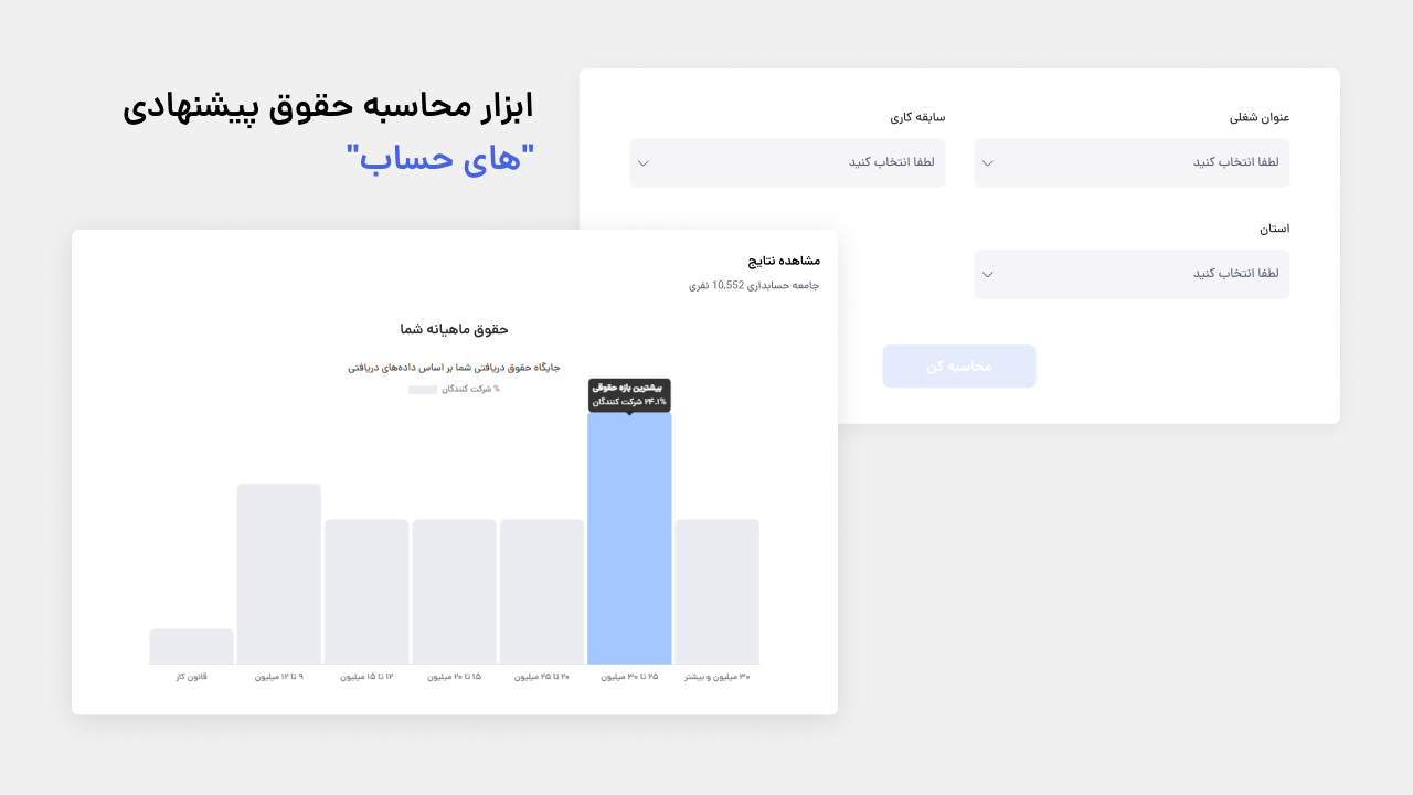 ابزار محاسبه حقوق